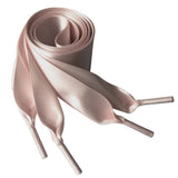 4cm Extra Wide Satin Shoelaces Flat Ribbon Laces for High-top Sneakers | 150cm/59Inch - Woodland Gatherer