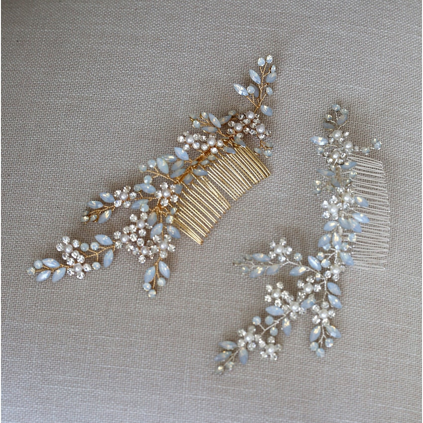 Cornflower Blue Hair Comb 1 Piece