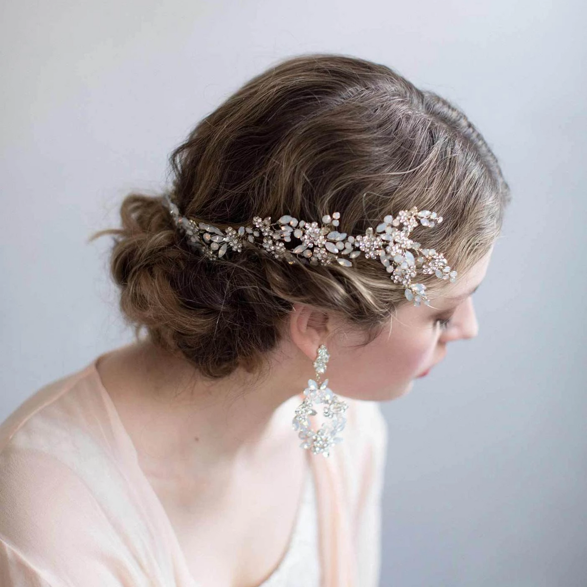 Cornflower Blue Hair Comb 1 Piece