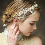 Pearl Tiara Woodland Crown