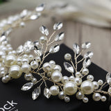 Pearl Tiara Woodland Crown