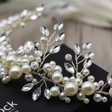 Pearl Tiara Woodland Crown