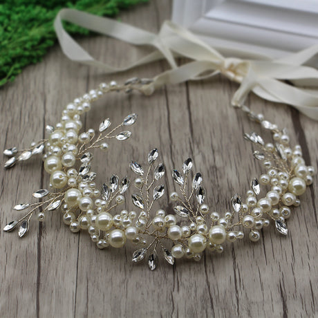 Pearl Tiara Woodland Crown