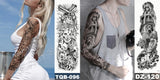 Lion King - Large Arm Sleeve Temporary Tattoo