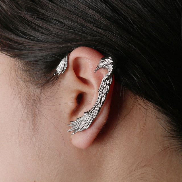 Ear Cuff Dragon Wing or Eagle
