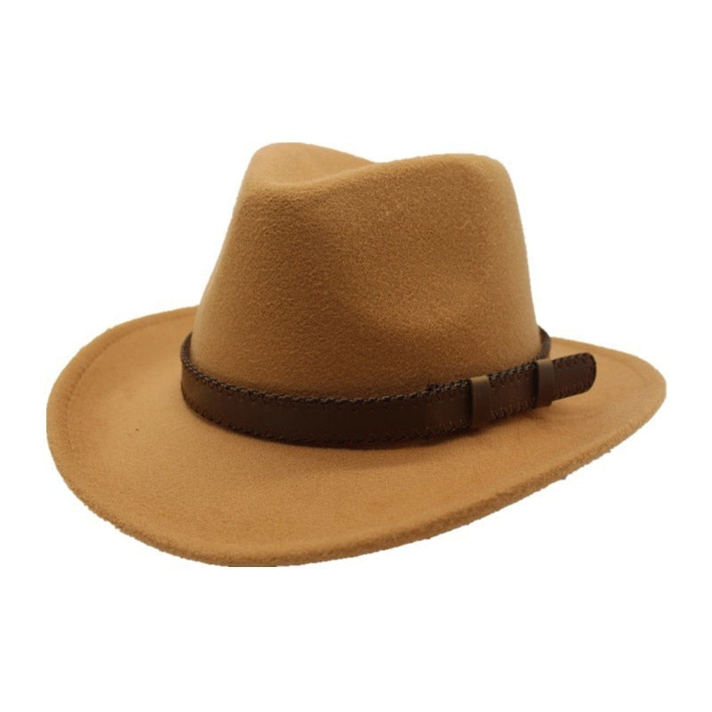 Unisex Wool Western Cowboy Hat