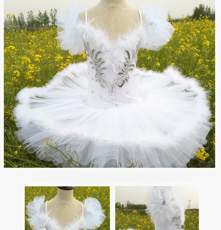 White Swan Lake Ballet Costume