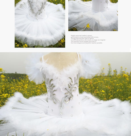 White Swan Lake Ballet Costume