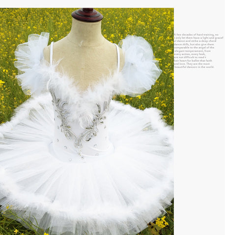 White Swan Lake Ballet Costume