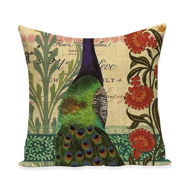 Peacock Cushion Covers 16 To Choose From