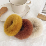 Faux Fur Fluffy Scrunchies