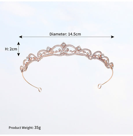 Lola Montez Baroque Tiara