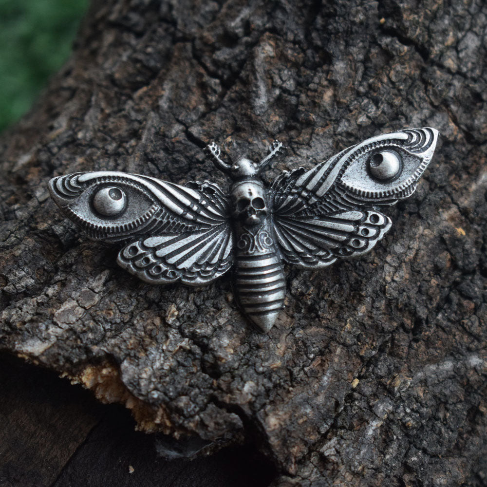 death's head hawkmoth necklace jewellery gift shop Woodland Gatherer - Australian Online Shop - Whimsy & Wonder - Imaginative Play - Gifts - Fashion - DIY Crafts - Special Occasions & Everyday Fun