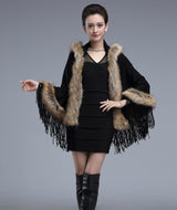 Little Red Riding Hood Faux Fur Hooded Cape