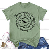 Blackbird Singing In The Dead Of Night T-shirts