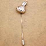 Lucky Rabbit Lapel Pin Jewellery | Woodland Gatherer | Australian Online Store | Gifts & Treasures | Special Occasions & Everyday Fun | Boho Life | Whimsical Treats | Jewellery | Fashion | Crafting DYI | Stationery | Boho Festival Fashion 