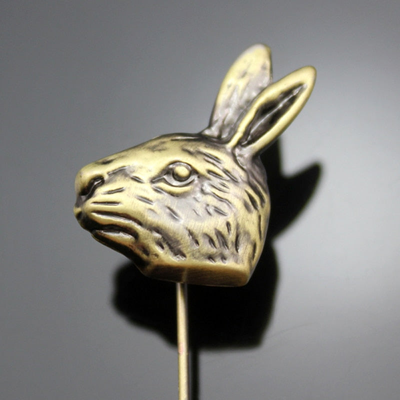 Lucky Rabbit Lapel Pin Jewellery | Woodland Gatherer | Australian Online Store | Gifts & Treasures | Special Occasions & Everyday Fun | Boho Life | Whimsical Treats | Jewellery | Fashion | Crafting DYI | Stationery | Boho Festival Fashion 