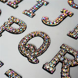 26 Letters Rhinestones Alphabet | Appliqués Patches - Woodland Gatherer