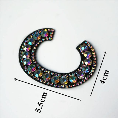 26 Letters Rhinestones Alphabet | Appliqués Patches - Woodland Gatherer