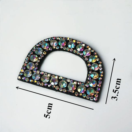 26 Letters Rhinestones Alphabet | Appliqués Patches - Woodland Gatherer