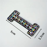 26 Letters Rhinestones Alphabet | Appliqués Patches - Woodland Gatherer