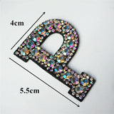 26 Letters Rhinestones Alphabet | Appliqués Patches - Woodland Gatherer