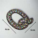 26 Letters Rhinestones Alphabet | Appliqués Patches - Woodland Gatherer