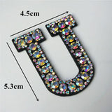 26 Letters Rhinestones Alphabet | Appliqués Patches - Woodland Gatherer