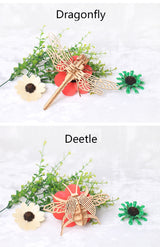 Insects DIY 3D Model Kit Wooden Puzzles