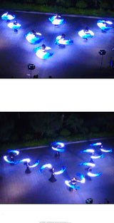 Carnival Led Fan Veils Silk LED Light Bellydance Performance Costumes