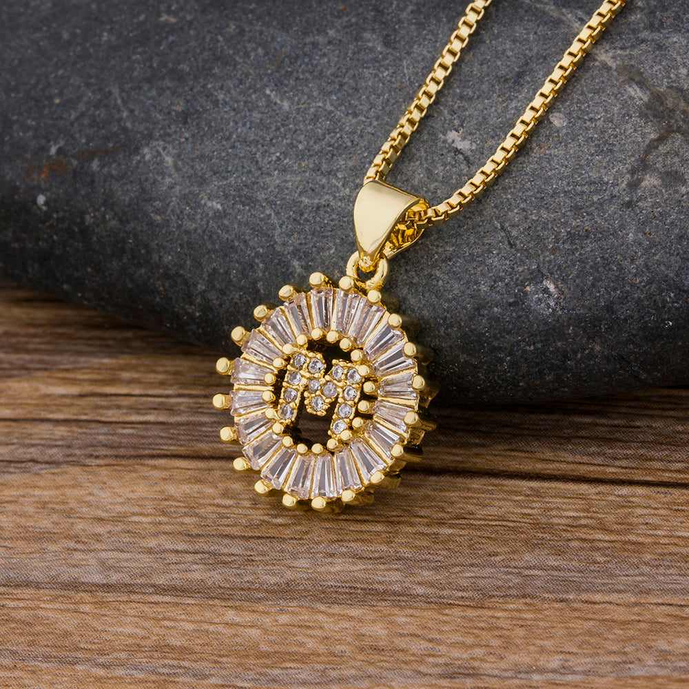Initials Necklace 26 Letters
