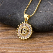 Initials Necklace 26 Letters