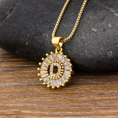 Initials Necklace 26 Letters