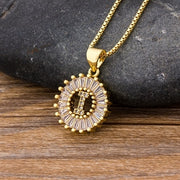 Initials Necklace 26 Letters