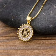 Initials Necklace 26 Letters