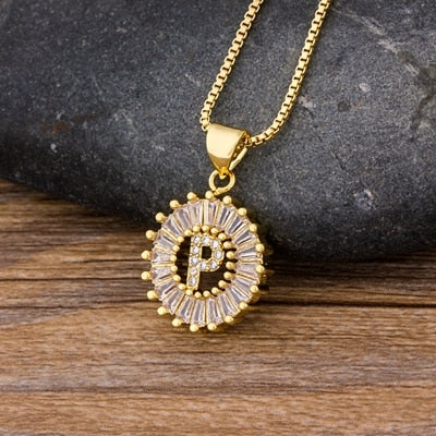 Initials Necklace 26 Letters