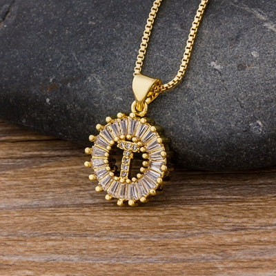 Initials Necklace 26 Letters