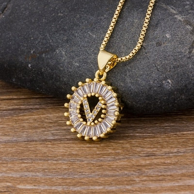 Initials Necklace 26 Letters