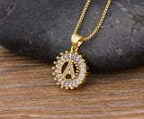 Initials Necklace 26 Letters