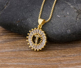Initials Necklace 26 Letters