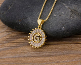 Initials Necklace 26 Letters