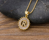 Initials Necklace 26 Letters
