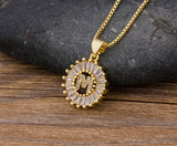 Initials Necklace 26 Letters