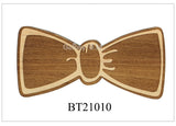 Plaid Wooden Bow Ties For Men