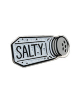 Salty Glitter Enamel Lapel Pin Badge