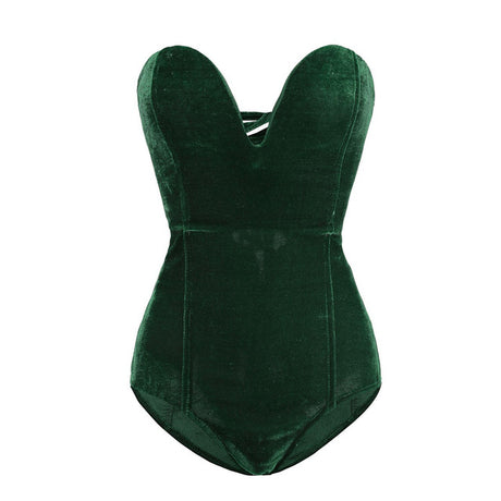 Velvet Baby-Cakes Strapless Backless Bodysuit