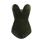 Velvet Baby-Cakes Strapless Backless Bodysuit