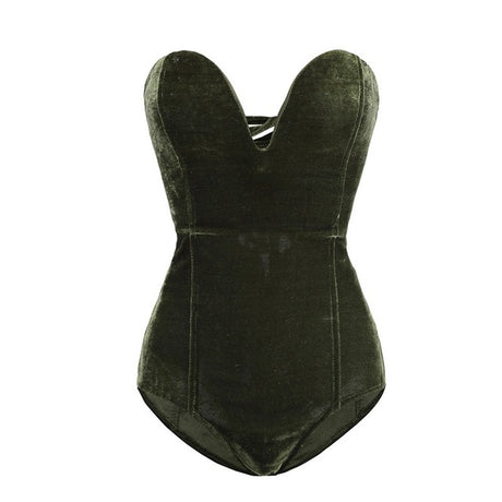 Velvet Baby-Cakes Strapless Backless Bodysuit