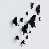 12Pcs/set 3D black Pteris Butterfly Wall Sticker Magnet Stickers - Woodland Gatherer Woodland Gatherer | Australian Online Gift Store | Gifts & Treasures | Special Occasions & Everyday Fun | Whimsical Treats | Costumes | Jewellery | Fashion | Crafting DIY | Stationery | Boho Festival Fashion | Home Decor & Fittings     Afterpay Available Paypal Available Humm Available Worldwide Shipping Available