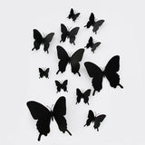 12Pcs/set 3D black Pteris Butterfly Wall Sticker Magnet Stickers - Woodland Gatherer Woodland Gatherer | Australian Online Gift Store | Gifts & Treasures | Special Occasions & Everyday Fun | Whimsical Treats | Costumes | Jewellery | Fashion | Crafting DIY | Stationery | Boho Festival Fashion | Home Decor & Fittings     Afterpay Available Paypal Available Humm Available Worldwide Shipping Available